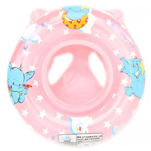 SIKU - Inflatable Circle Swimming Ringseat Handles Baby Safety Pink