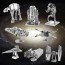 SIKU - Star Wars X Toys Mini Metal 3d Scale Models Diy A4